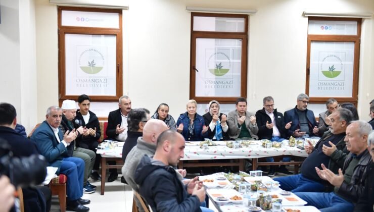 Osmangazi Belediye Başkanı Erkan Aydın Emek’te Ramazan’ın Birlik Ruhunu Paylaştı