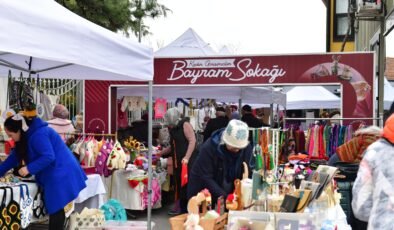 Osmangazi’de Kadın Girişimciler Bayram Sokağında Kapıları Açtı