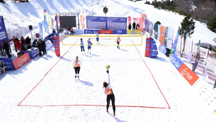 Osmangazi Belediyesi Kar Voleybolu Dünya Turuna Ev Sahibi