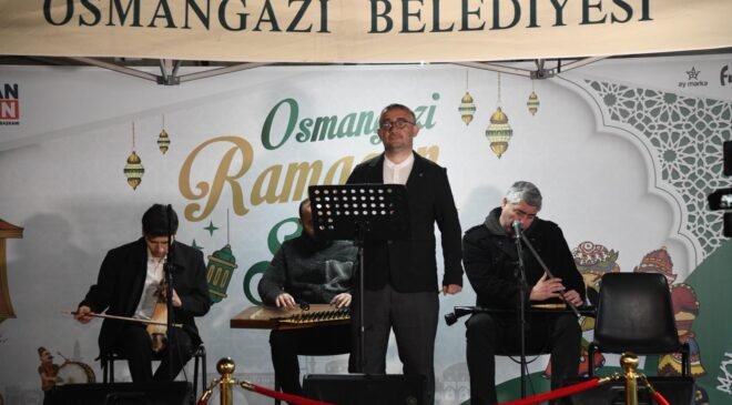Osmangazi Ramazan Sokağı Huzur Veren Ezgilerle Taçlandı