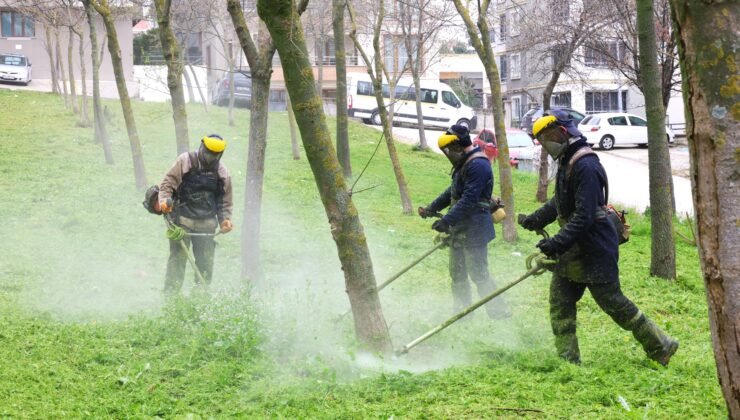 Osmangazi Belediyesi Bahar Temizliğine Başladı