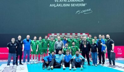 Nilüfer Belediyespor Erkek Hentbol Takımı Ankara’dan Galibiyetle Döndü
