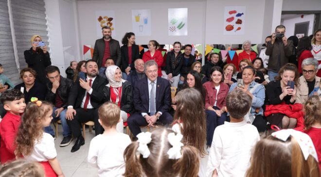 Osmangazi Belediyesi Kreşlerinde 23 Nisan Ulusal Egemenlik ve Çocuk Bayramı Sevinci