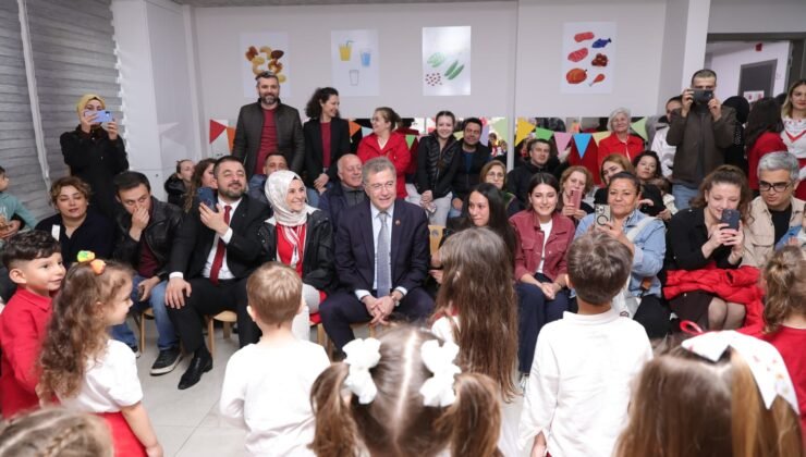 Osmangazi Belediyesi Kreşlerinde 23 Nisan Ulusal Egemenlik ve Çocuk Bayramı Sevinci
