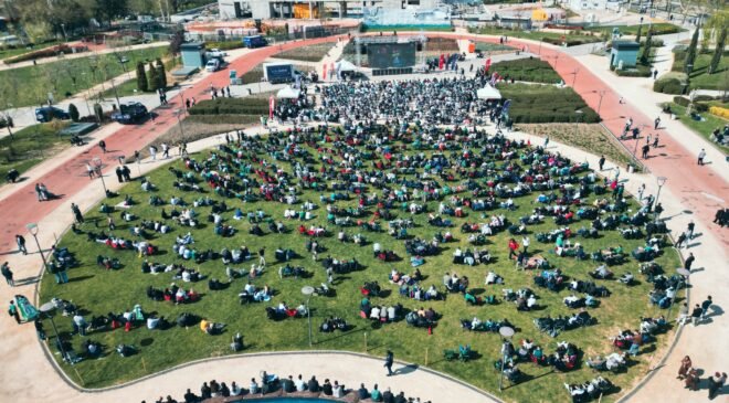 Dev Ekranda Bursaspor Coşkusu