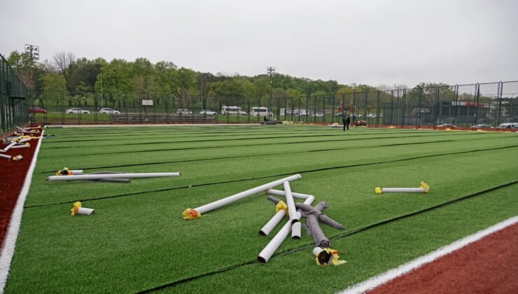 Bağlarbaşı Mahallesindeki Spor Tesisleri Yenileniyor
