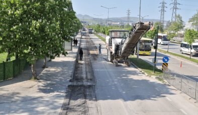 Bursa’nın Terminal Yolu Yenileniyor
