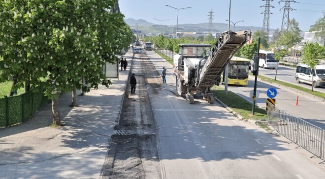 Bursa’nın Terminal Yolu Yenileniyor