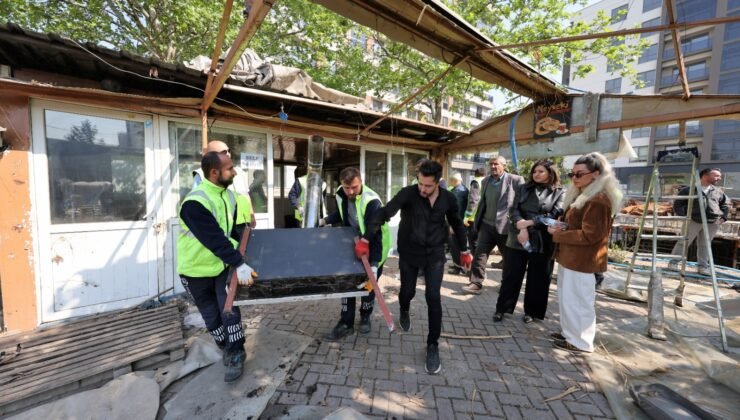 Büyükşehir Belediyesi 1050 Konutlardaki Yeşil Alanı İşgalden Kurtardı