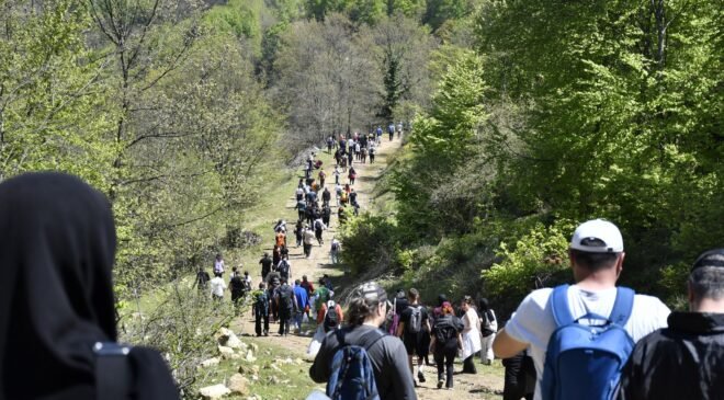 Yenişehir’de Doğa Yürüyüşüne Büyük İlgi