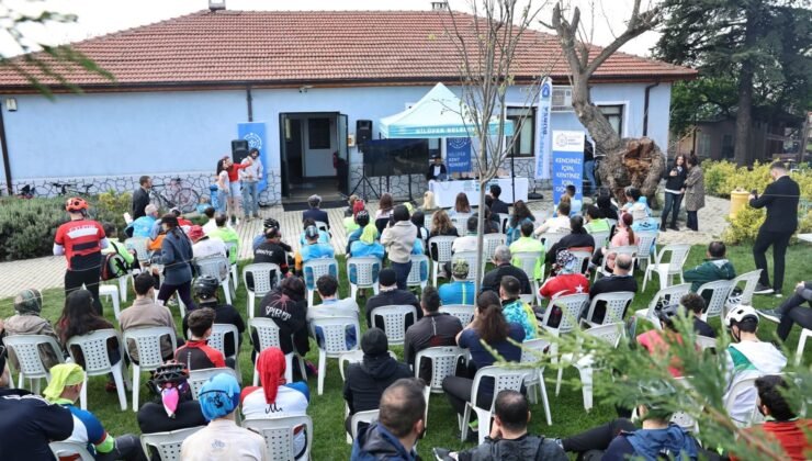 Nilüfer’de Granfondo Bursa Öncesi Bisikletliler Buluştu