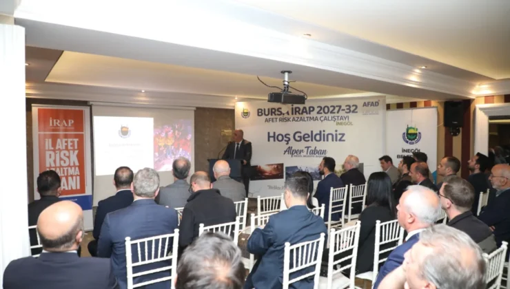 İnegöl’de Afet Risk Azaltma Çalıştayı
