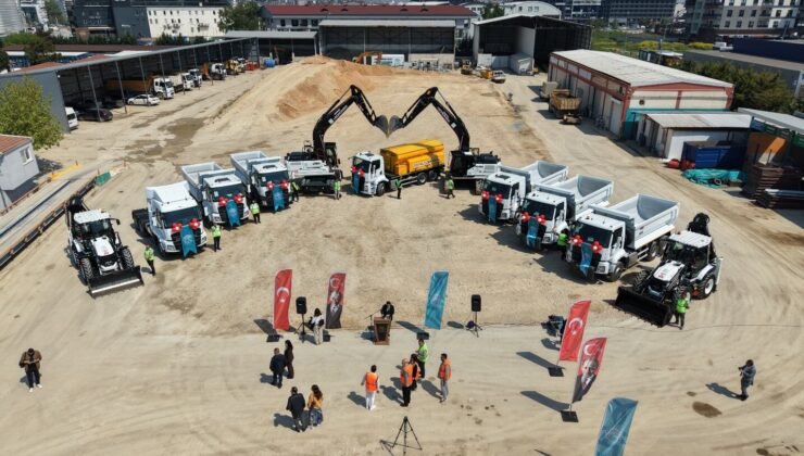 Nilüfer Belediyesi’nin Yeni Araç Filosu Hizmete Girdi