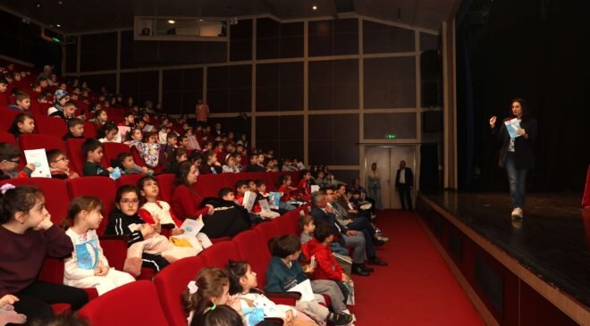 Çocuklar “Kızıl Kaplan” ile Hayal Yolculuna Çıktı