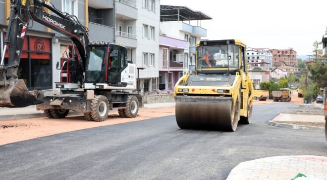 Osmangazi Belediyesi’nden Hamitler’e 300 Tonluk Asfalt Desteği