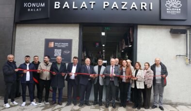 Nilüfer’in 8. Giyim Pazarı Balat’ta Hizmete Girdi