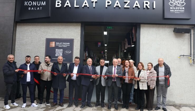 Nilüfer’in 8. Giyim Pazarı Balat’ta Hizmete Girdi