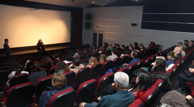 Nilüfer’liler Altın Portakallı Yönetmen Seyfettin Tokmak’la Buluştu