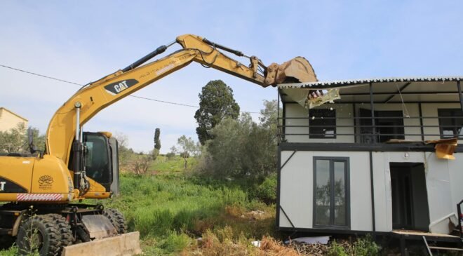 Nilüfer Gölyazı’da Kaçak Yapılara Geçit Yok