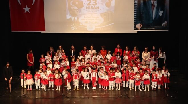 Nilüfer Belediyesi Kreşlerinde 23 Nisan Ulusal Egemenlik ve Çocuk Bayramı Neşesi