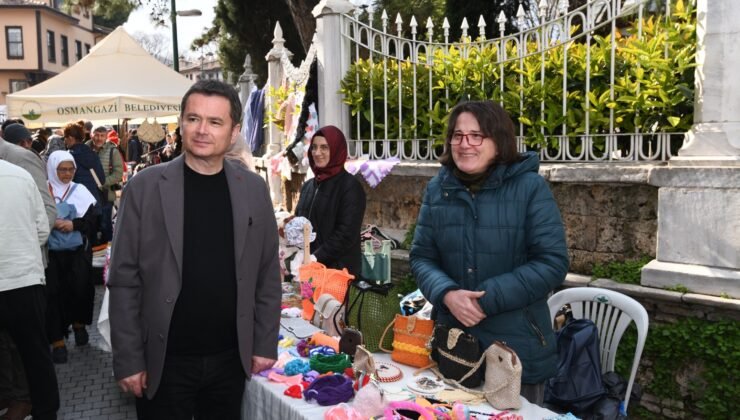 Osmangazi’de Kadınların El Emeği Yoğun ilgi ve Beğeni Topladı
