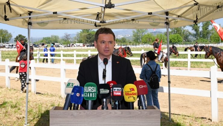 Osmangazi’de Geleneksel Rahvan At Koşusu Coşkusu ve Heyecanı