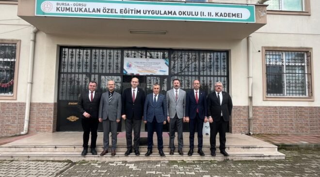 İl Milli Eğitim Müdüründen Gürsu İlçesinde Bir Dizi Ziyaret