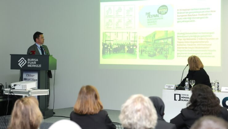 Osmangazi Belediye Başkanı Erkan Aydın Projelerini Uluslararası Kongrede Tanıttı