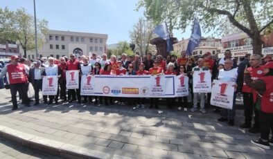 1 Mayıs Birlik Mücadele ve Dayanışma Gününe Çağrımızı Omuz Omuza Yükselttik