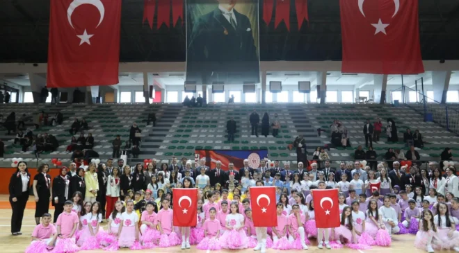 23 Nisan Ulusal Egemenlik ve Çocuk Bayramı İnegöl’de Coşkuyla Kutlandı