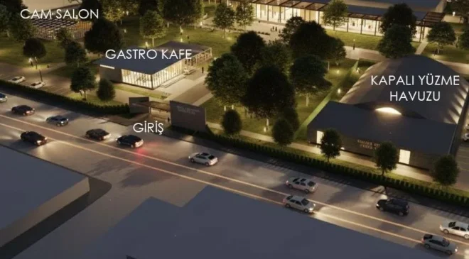 İnegöl’de Botanik Park’ta Nikah ve Etkinlik Salonları Projesi için Çalışmalar Başladı