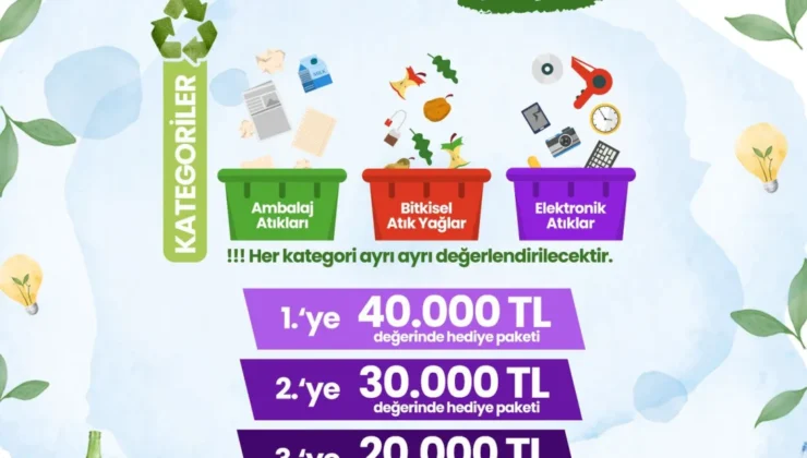 İnegöl Belediyesi Sıfır Atıkla Büyük Ödüllü Yarışma Başlattı