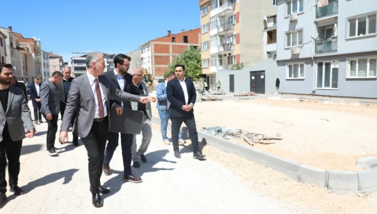 İnegöl’ün Merkezine 146 Araçlık Ücretsiz Otopark Çalışması