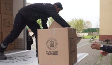 Yıldırım’da Plastiğe Fren 31 Okulda Arıtma 32 Bin Öğrenciye Matara Dağıtıldı