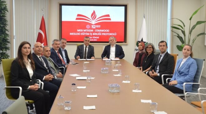 Bursa İl Milli Eğitim Müdürlüğü ile STARWOORD Arasında Mesleki Eğitim İş Birliği Protokolü