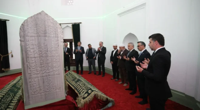 İnegöl’ün Simge İsimlerinden İshak Paşa’ya Vefa: 539’uncu Yılında Dualarla Anıldı
