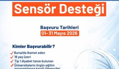 Büyükşehir Belediyesi’nden Diyabetli Öğrencilere Sensör Desteği