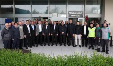 Büyükşehir Belediye Başkan Vekili Şahin Biba 1 Mayıs’ta Görev Başındaki Emekçilere Ziyaret