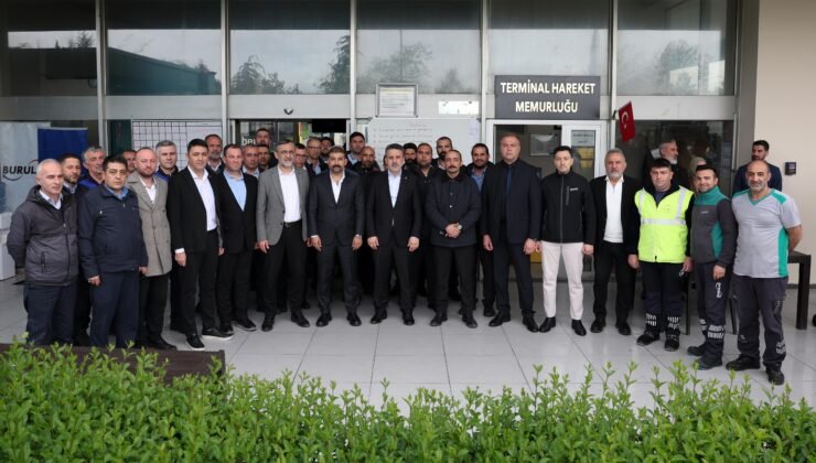 Büyükşehir Belediye Başkan Vekili Şahin Biba 1 Mayıs’ta Görev Başındaki Emekçilere Ziyaret