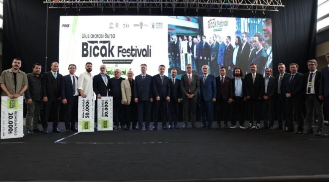 Bıçaklar 3. Uluslararası Bursa Bıçak Festivalinde Görücüye Çıktı