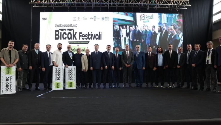 Bıçaklar 3. Uluslararası Bursa Bıçak Festivalinde Görücüye Çıktı