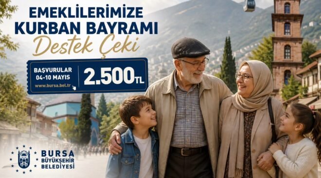 Büyükşehir Belediyesi’nden Emeklilere Kurban Bayramı Destek Çeki