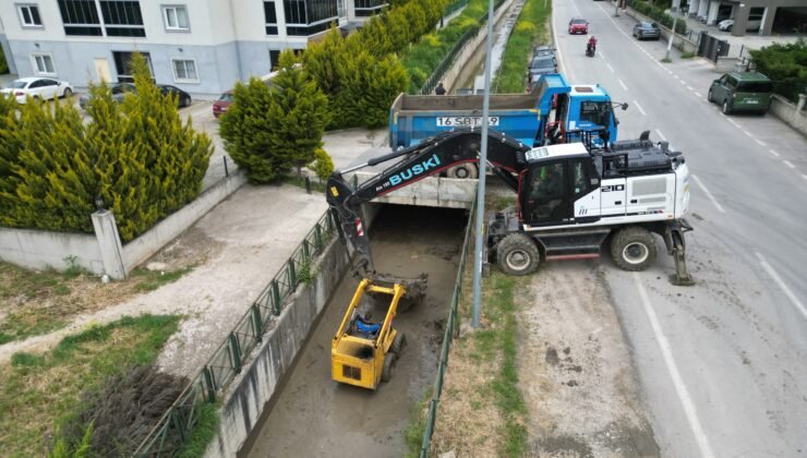 Büyükşehir Belediyesi’nden Yaz Mevsimi Öncesinde Dere Temizliği