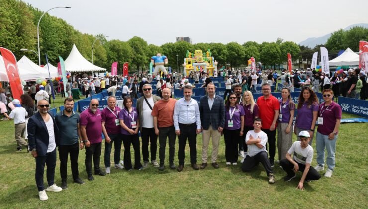 2. Bursa Uluslararası Spor Festivalinde Özel Çocukların Mutlu Günü
