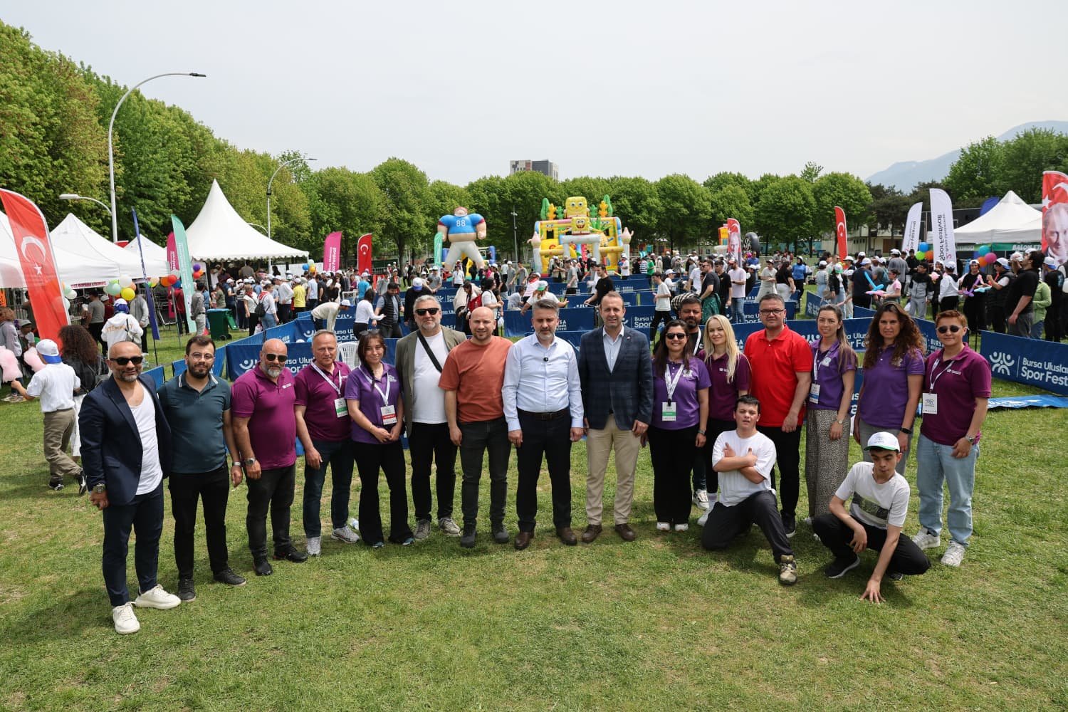 2. Bursa Uluslararası Spor Festivalinde Özel Çocukların Mutlu Günü