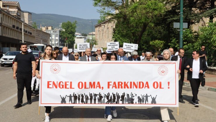 Bursa’da Engelsiz Bir Gelecek için Yürüdüler