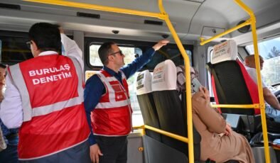 Büyükşehir Belediyesi’nde Toplu Taşıma Araçlarında Klima Denetimi