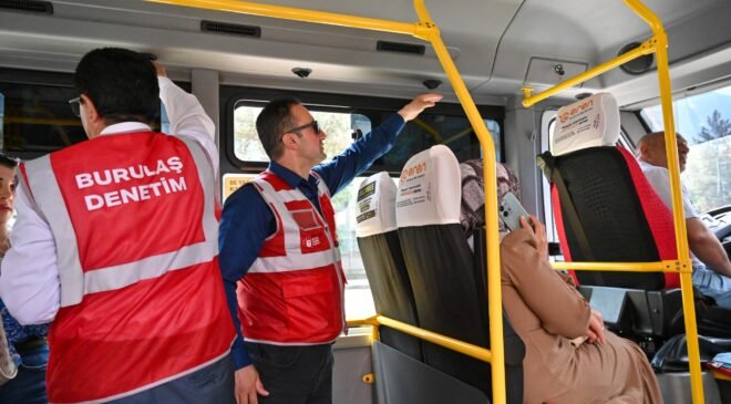 Büyükşehir Belediyesi’nde Toplu Taşıma Araçlarında Klima Denetimi