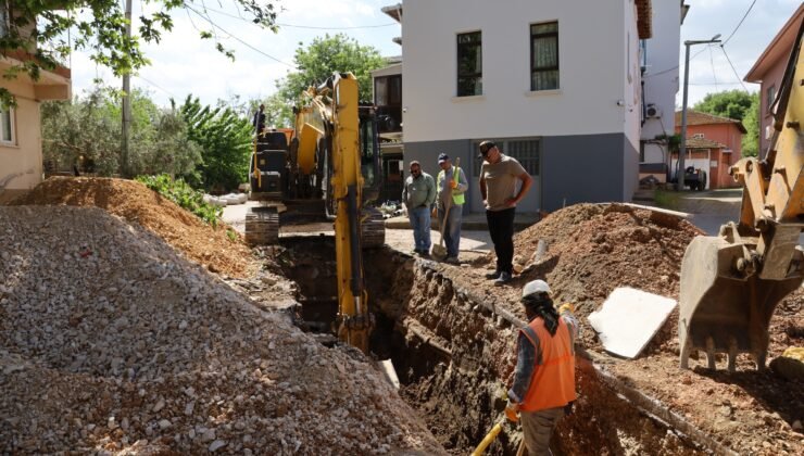 Büyükşehir Nilüfer’in Altyapısını Yeniliyor