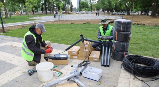 Büyükşehir Belediyesi Şehit Piyade Er Hakan Söylemez Mahalle Parkını Yeniliyor